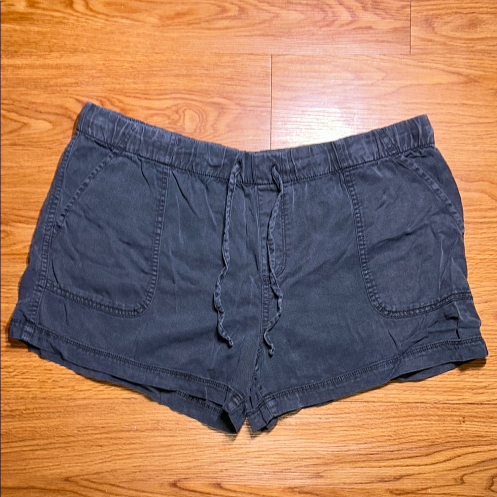 Women's Gray Casual Shorts